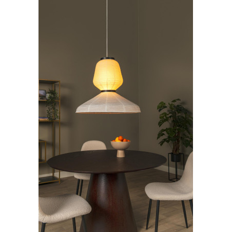Lucide KEENU - Suspension - Ø 67 cm - 1xE27 - Blanc - Essential