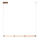 Lucide VALENTINE - Suspension - LED Dim. - CCT - 1x36W 2200K/3000K - Champagne Couleur - Vibes