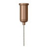 Lucide VALENTINE - Suspension - LED Dim. - CCT - 1x36W 2200K/3000K - Champagne Couleur - Vibes