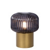 Lucide JANY - Lampe de table - Ø 16 cm - 1xE14 - Or Mat / Laiton