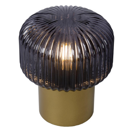 Lucide JANY - Lampe de table - Ø 16 cm - 1xE14 - Or Mat / Laiton