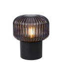 Lucide JANY - Lampe de table - Ø 16 cm - 1xE14 - Noir
