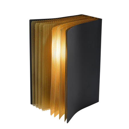 Lucide EXTRAVAGANZA LIVRET - Lampe de table - 1xE14 - Noir