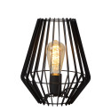 Lucide REDA - Lampe de table - 1xE27 - Noir