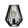 Lucide REDA - Lampe de table - 1xE27 - Noir