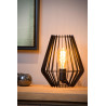Lucide REDA - Lampe de table - 1xE27 - Noir
