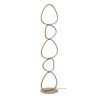 Lucide SAMLING - Lampadaire - LED Dim. - CCT - 1x48W 2700K/4000K - Taupe - Essential