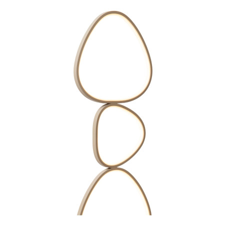 Lucide SAMLING - Lampadaire - LED Dim. - CCT - 1x48W 2700K/4000K - Taupe - Essential