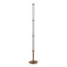 Lucide VALENTINE - Lampadaire - Ø 23 cm - LED Dim. - CCT - 1x37W 2200K/3000K - Champagne Couleur - Vibes