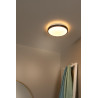 Lucide DASHER - Plafonnier Salle de bains - Ø 29,3 cm - LED - 1x12W 2700K - IP44 - Détecteur De Mouvement - Noir