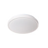 Lucide DASHER - Plafonnier Salle de bains - Ø 29,3 cm - LED - 1x12W 2700K - IP44 - Détecteur De Mouvement - Blanc