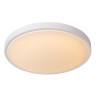 Lucide DASHER - Plafonnier Salle de bains - Ø 41 cm - LED - 1x24W 2700K - IP44 - Détecteur De Mouvement - Blanc
