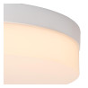 Lucide BISKIT - Plafonnier Salle de bains - Ø 40 cm - LED - 1x36W 2700K - IP44 - Détecteur De Mouvement - Blanc