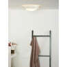 Lucide FRESH - Plafonnier Salle de bains - Ø 27 cm - 1xE27 - IP44 - Blanc