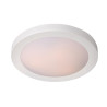 Lucide FRESH - Plafonnier Salle de bains - Ø 35 cm - 2xE27 - IP44 - Blanc