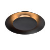 Lucide FOSKAL - Plafonnier - Ø 21,5 cm - LED - 1x6W 2700K - Noir
