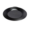 Lucide FOSKAL - Plafonnier - Ø 21,5 cm - LED - 1x6W 2700K - Noir