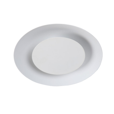 Lucide FOSKAL - Plafonnier - Ø 21,5 cm - LED - 1x6W 2700K - Blanc