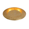Lucide FOSKAL - Plafonnier - Ø 34,5 cm - LED - 1x12W 2700K - Laiton