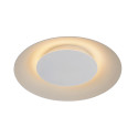 Lucide FOSKAL - Plafonnier - Ø 34,5 cm - LED - 1x12W 2700K - Blanc