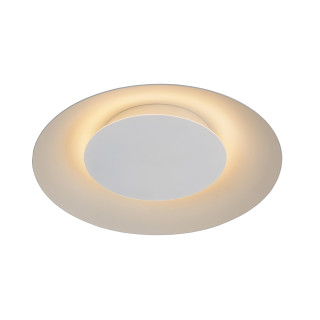 Lucide FOSKAL - Plafonnier - Ø 34,5 cm - LED - 1x12W 2700K - Blanc