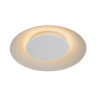 Lucide FOSKAL - Plafonnier - Ø 34,5 cm - LED - 1x12W 2700K - Blanc