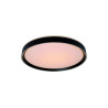 Lucide NURIA - Plafonnier - Ø 30 cm - LED 3 StepDim - 1x18W 2700K - Noir