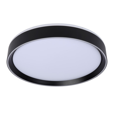 Lucide NURIA - Plafonnier - Ø 40 cm - LED 3 StepDim - 1x24W 2700K - Noir