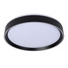 Lucide NURIA - Plafonnier - Ø 40 cm - LED 3 StepDim - 1x24W 2700K - Noir