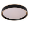 Lucide NURIA - Plafonnier - Ø 40 cm - LED 3 StepDim - 1x24W 2700K - Noir