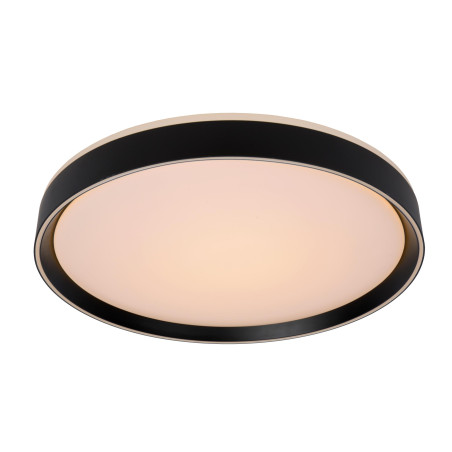 Lucide NURIA - Plafonnier - Ø 50 cm - LED 3 StepDim - 1x36W 2700K - Noir
