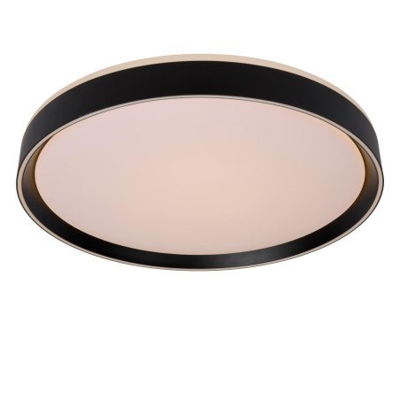 Lucide NURIA - Plafonnier - Ø 50 cm - LED 3 StepDim - 1x36W 2700K - Noir