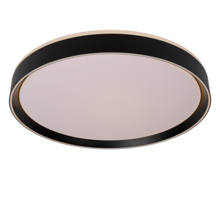 Lucide NURIA - Plafonnier - Ø 50 cm - LED 3 StepDim - 1x36W 2700K - Noir