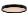 Lucide NURIA - Plafonnier - Ø 50 cm - LED 3 StepDim - 1x36W 2700K - Noir