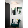 Lucide NURIA - Plafonnier - Ø 50 cm - LED 3 StepDim - 1x36W 2700K - Blanc