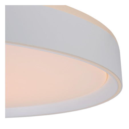 Lucide NURIA - Plafonnier - Ø 50 cm - LED 3 StepDim - 1x36W 2700K - Blanc
