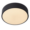 Lucide UNAR - Plafonnier - Ø 20 cm - LED 3 StepDim - 1x12W 2700K - Noir
