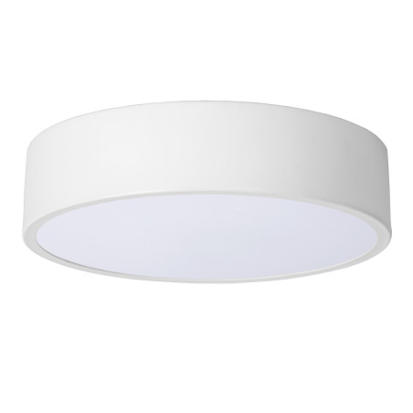 Lucide UNAR - Plafonnier - Ø 20 cm - LED 3 StepDim - 1x12W 2700K - Blanc