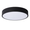 Lucide UNAR - Plafonnier - Ø 30 cm - LED 3 StepDim - 1x18W 2700K - Noir