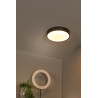 Lucide UNAR - Plafonnier - Ø 30 cm - LED 3 StepDim - 1x18W 2700K - Noir
