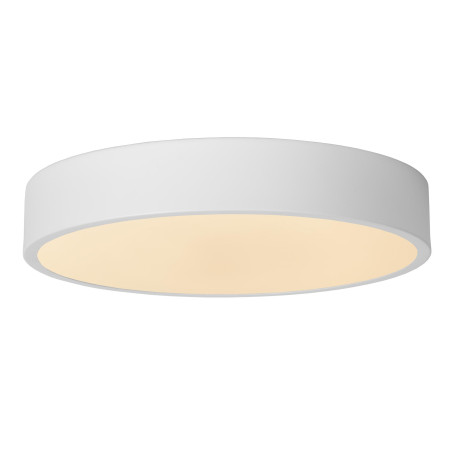 Lucide UNAR - Plafonnier - Ø 30 cm - LED 3 StepDim - 1x18W 2700K - Blanc