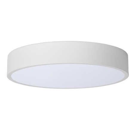 Lucide UNAR - Plafonnier - Ø 30 cm - LED 3 StepDim - 1x18W 2700K - Blanc
