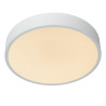 Lucide UNAR - Plafonnier - Ø 30 cm - LED 3 StepDim - 1x18W 2700K - Blanc