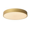Lucide UNAR - Plafonnier - Ø 39,5 cm - LED 3 StepDim - 1x24W 2700K - Or Mat / Laiton