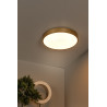 Lucide UNAR - Plafonnier - Ø 39,5 cm - LED 3 StepDim - 1x24W 2700K - Or Mat / Laiton