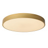 Lucide UNAR - Plafonnier - Ø 49,5 cm - LED 3 StepDim - 1x36W 2700K - Or Mat / Laiton
