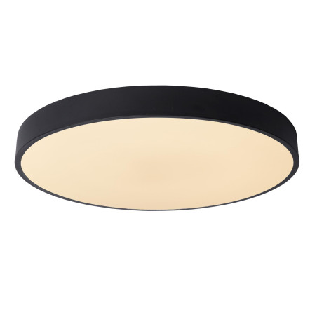 Lucide UNAR - Plafonnier - Ø 49,5 cm - LED 3 StepDim - 1x36W 2700K - Noir