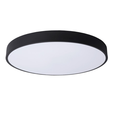 Lucide UNAR - Plafonnier - Ø 49,5 cm - LED 3 StepDim - 1x36W 2700K - Noir