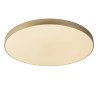 Lucide UNAR - Plafonnier - Ø 80 cm - LED 3 StepDim - 1x80W 2700K - Or Mat / Laiton
