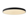 Lucide UNAR - Plafonnier - Ø 80 cm - LED 3 StepDim - 1x80W 2700K - Noir